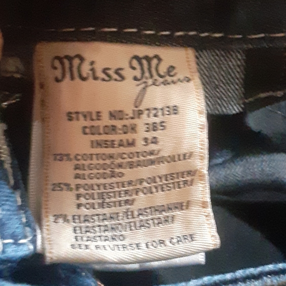 Miss Me jeans size 29 bootcut - Picture 5 of 6